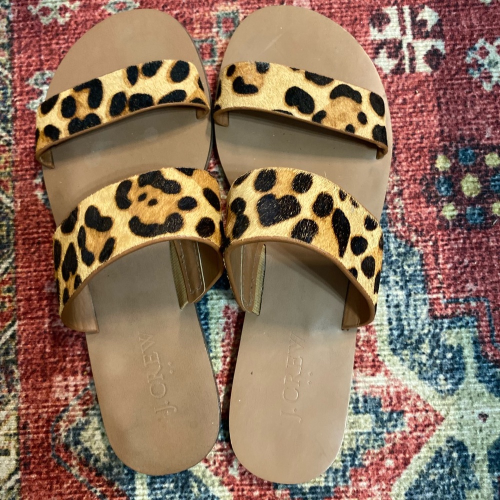 J Crew Slide Sandals - size 5